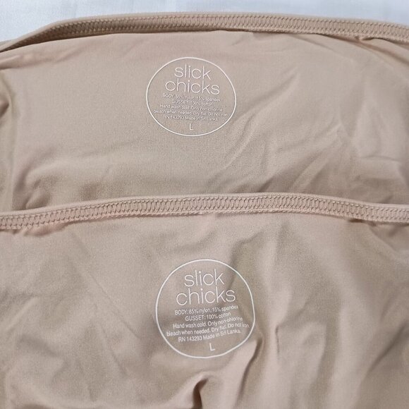 Slick Chicks 2 Pair Pack Adaptive High Waist Underwear Size L NEW - Picture 3 of 9